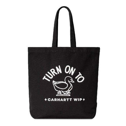 Stamp Tote Black