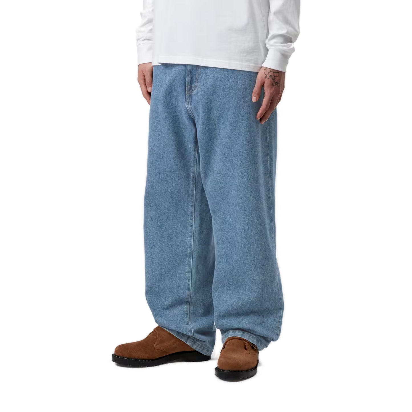 Landon Pant Blue, Heavy stone wash