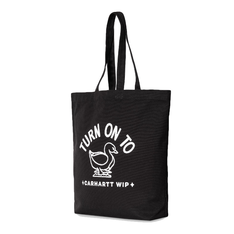 Stamp Tote Black