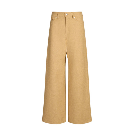 CLYDE WOOL JEANS BEIGE