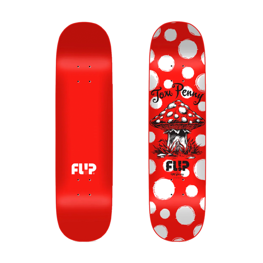 Penny Dots Red 8.125"x31.59"