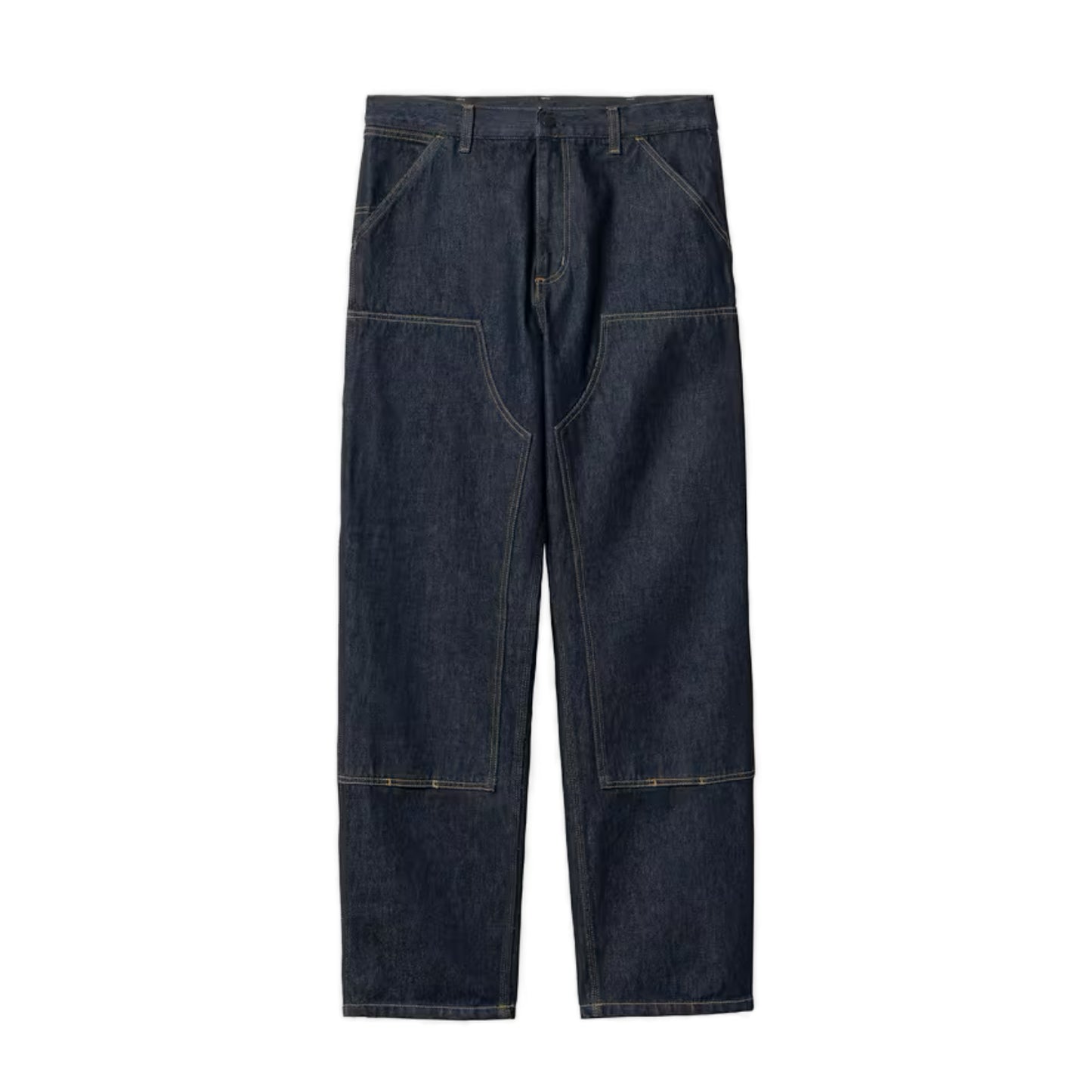 Double Knee Pant Blue, Rinsed
