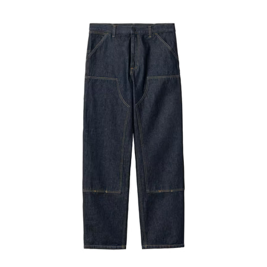 Double Knee Pant Blue, Rinsed