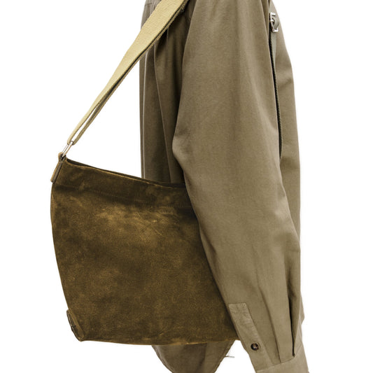 MAIKO SATCHEL KAKI FONCE