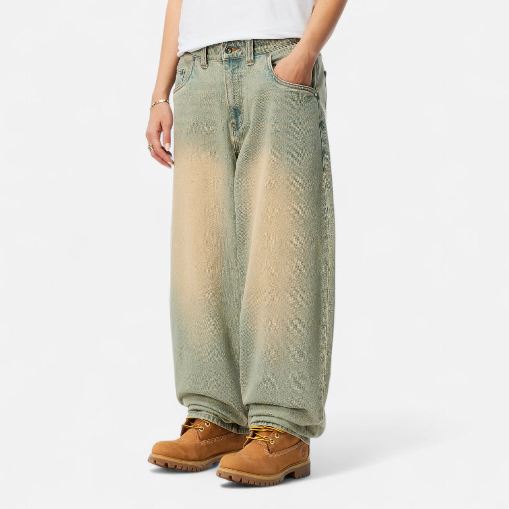 Baggy Denim Pants – Sandblasted Sky Blue