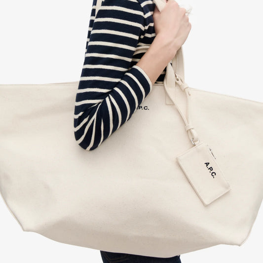 LE DRUMMER TOILE BAG ECRU