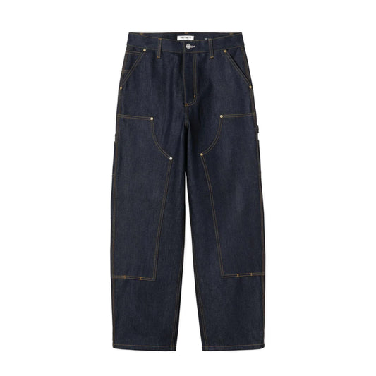 W' Brandon Double Knee Pant Blue (Rigid)