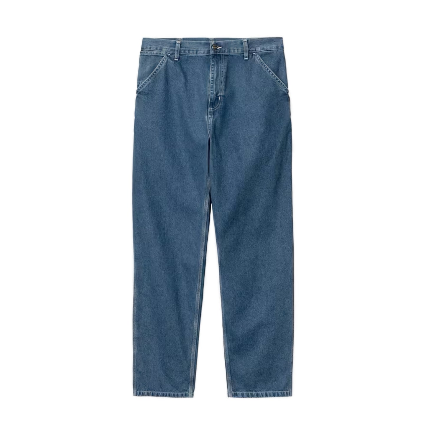 Simple Pant Blue, Stone washed