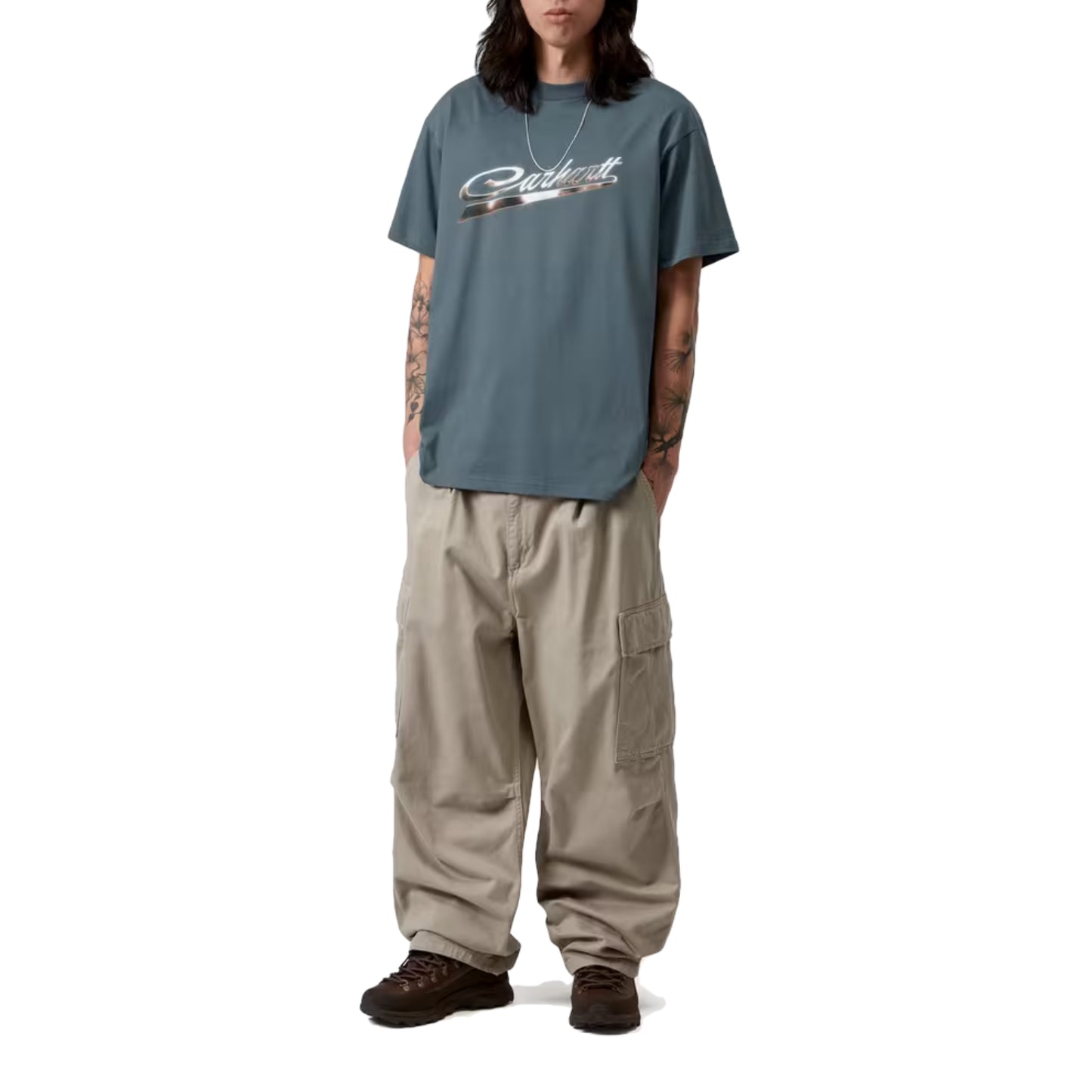 S/S Vroooom T-Shirt Office Blue