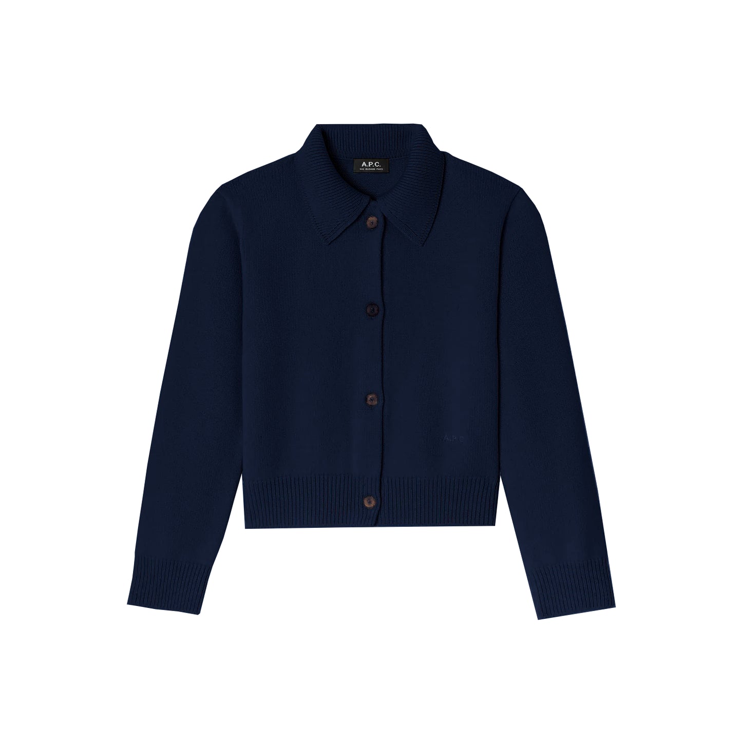 CARDIGAN WITH POLO SHIRT COLLAR