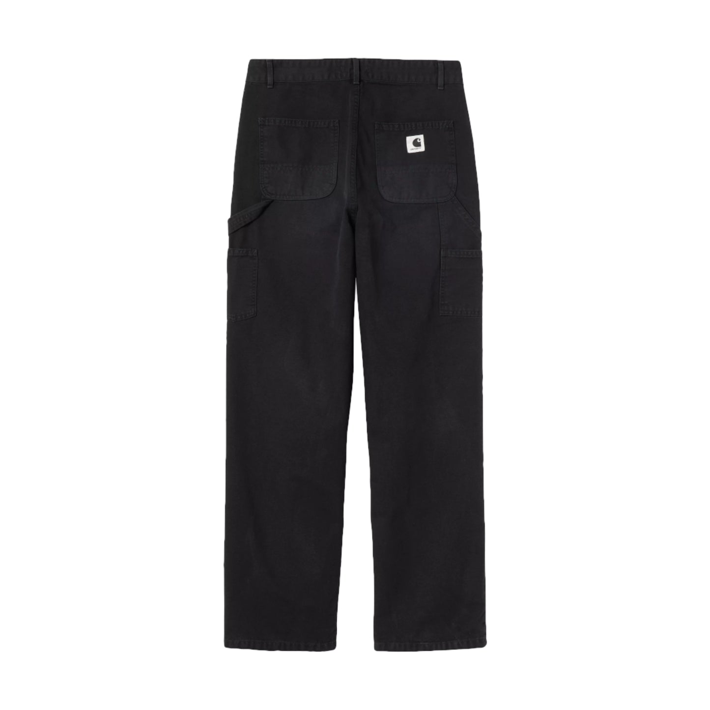 W’ Pierce Pant Straight Black Stone Wash