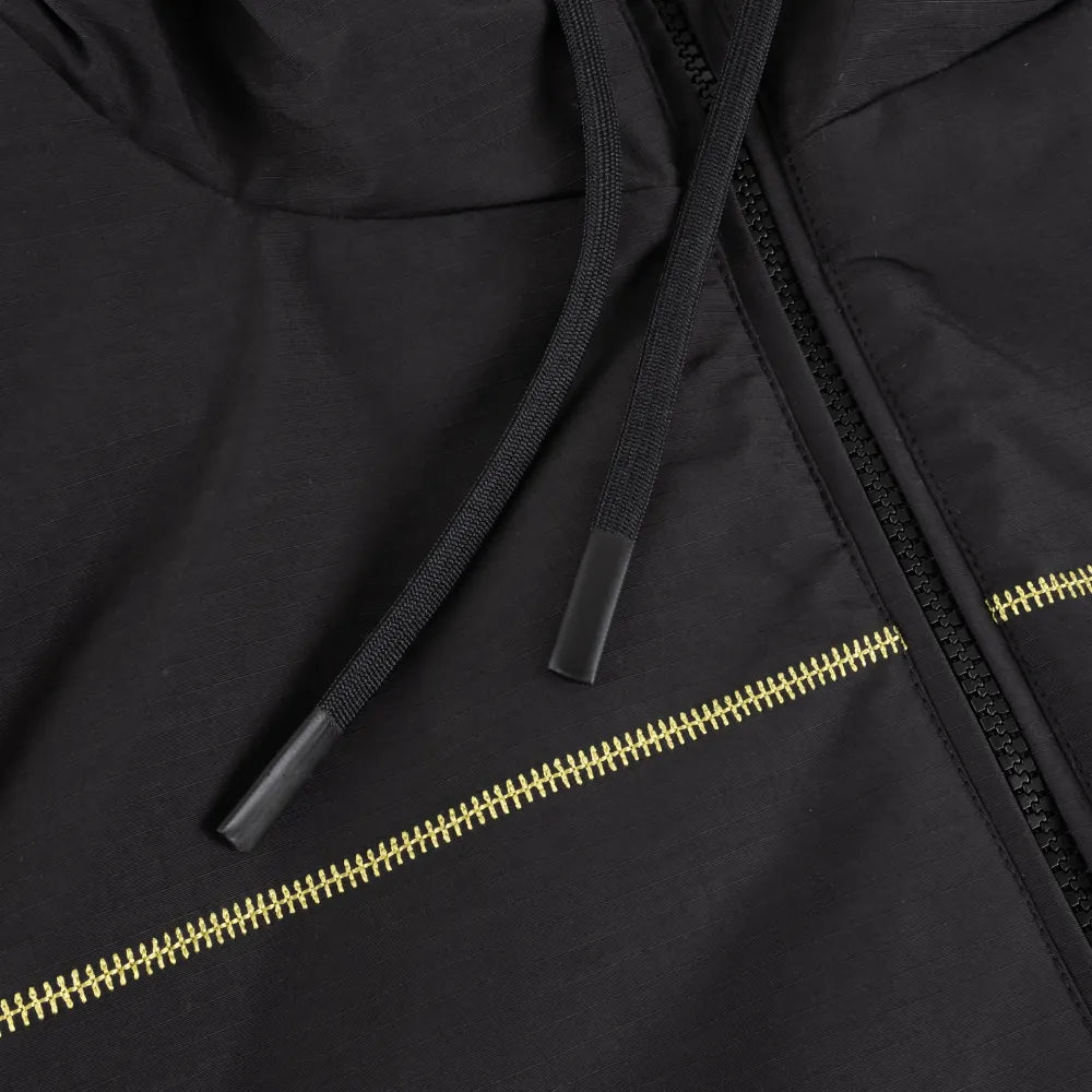 Quilted Ripstop Puffer Black