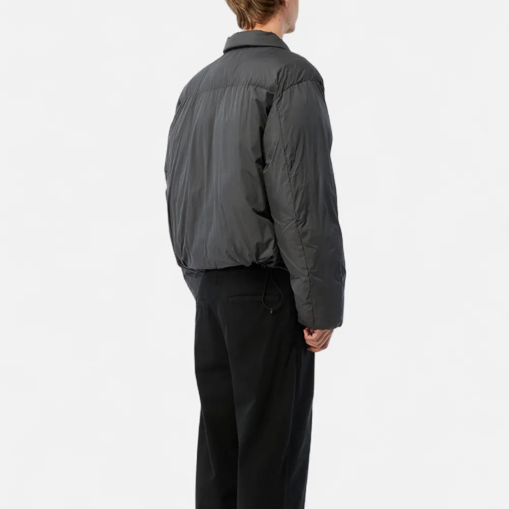 Pleated Puffer Charcoal