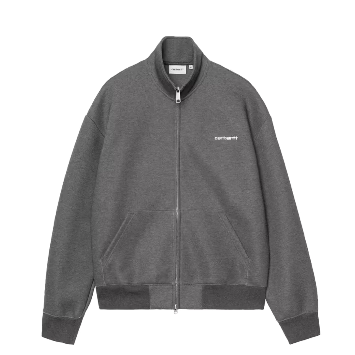 Alda Zip Sweat Jacket Black / White