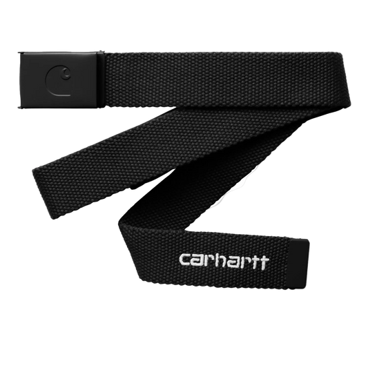 C-Logo Belt Tonal Black/White