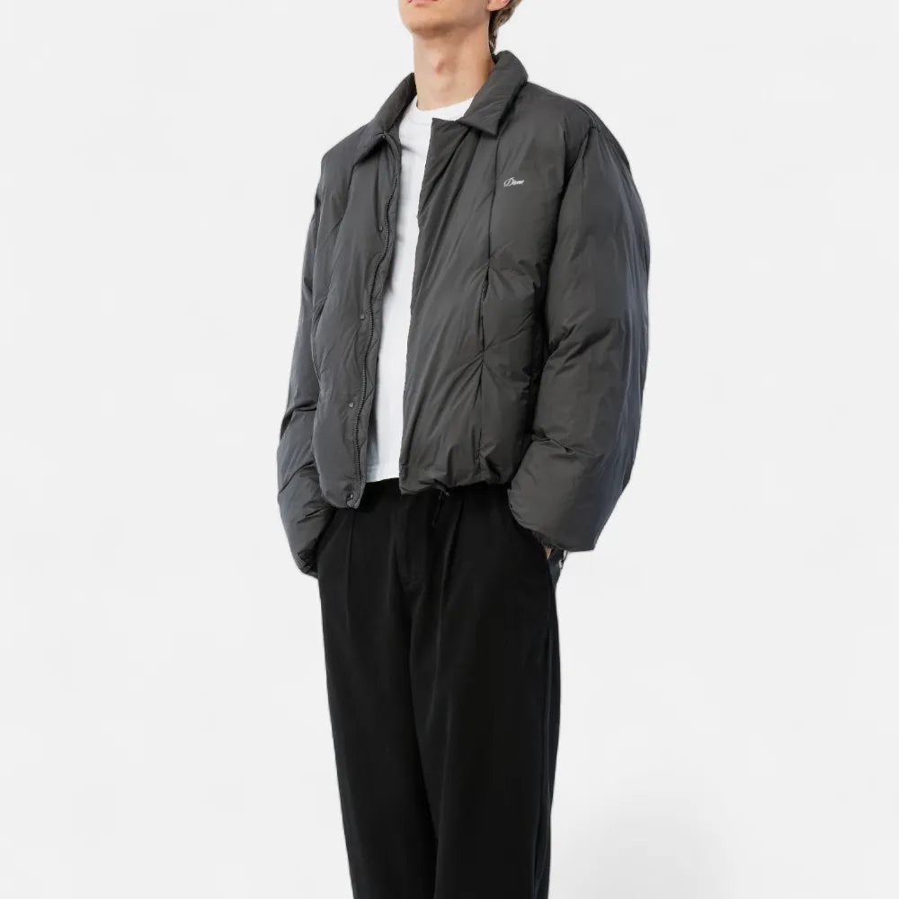 Pleated Puffer Charcoal