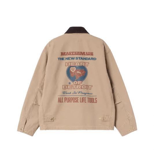 OG Arcan Graphic Jacket Dusty H Brown