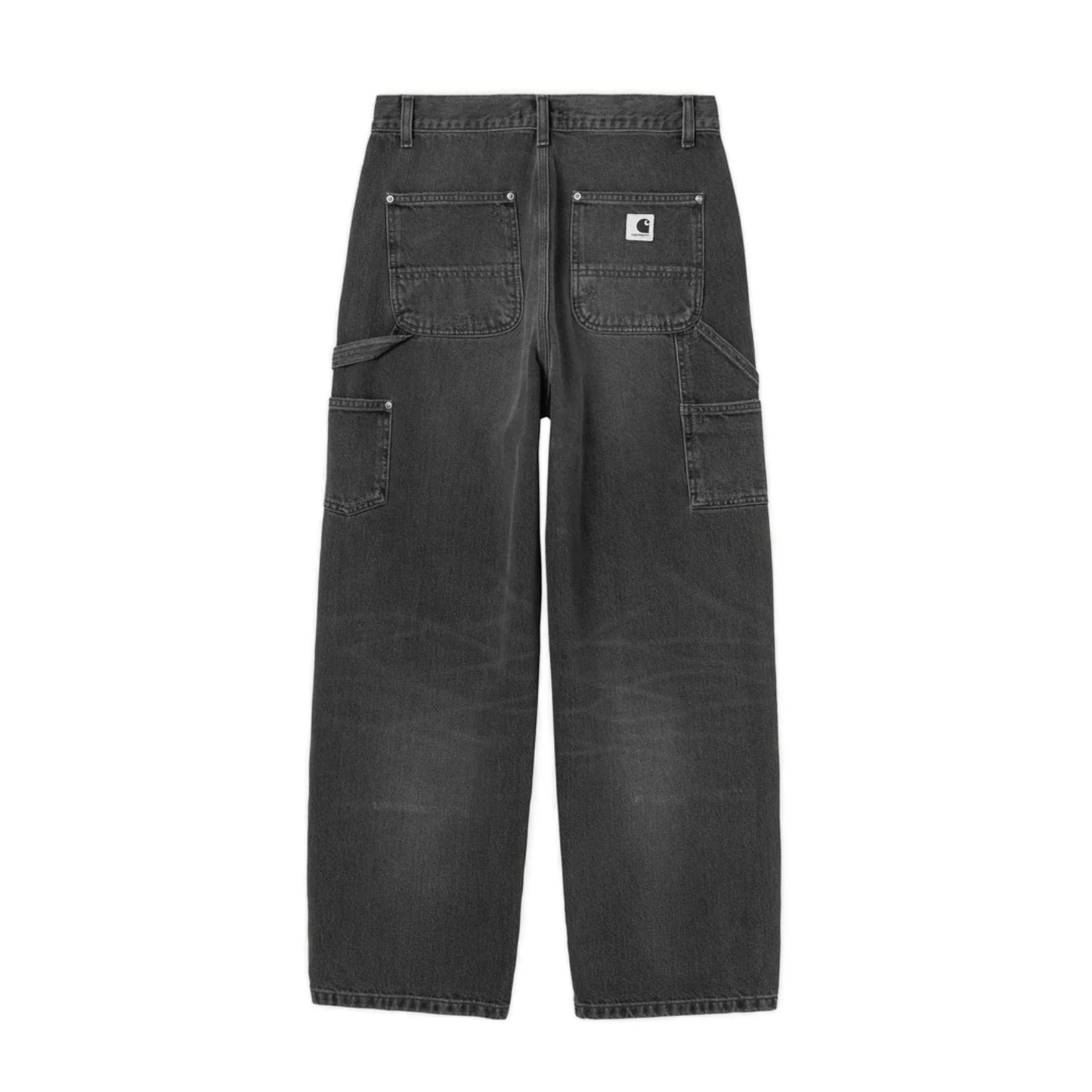 W' Brandon Double Knee Pant Black (Grind Wash)