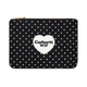 Canvas Graphic Zip Black