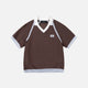 W' Knitted Jersey Brown