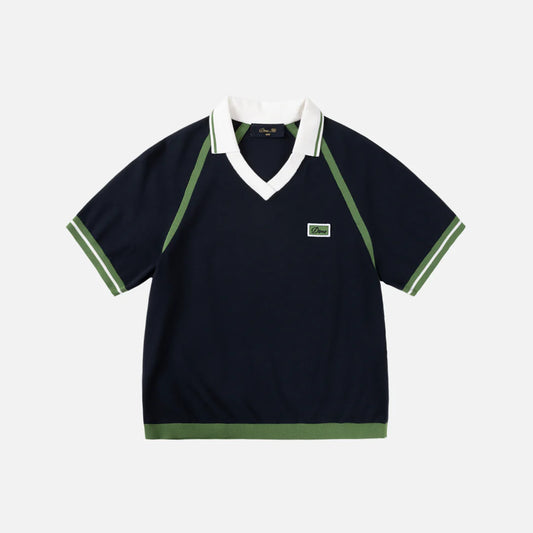 W' Knitted Jersey Navy