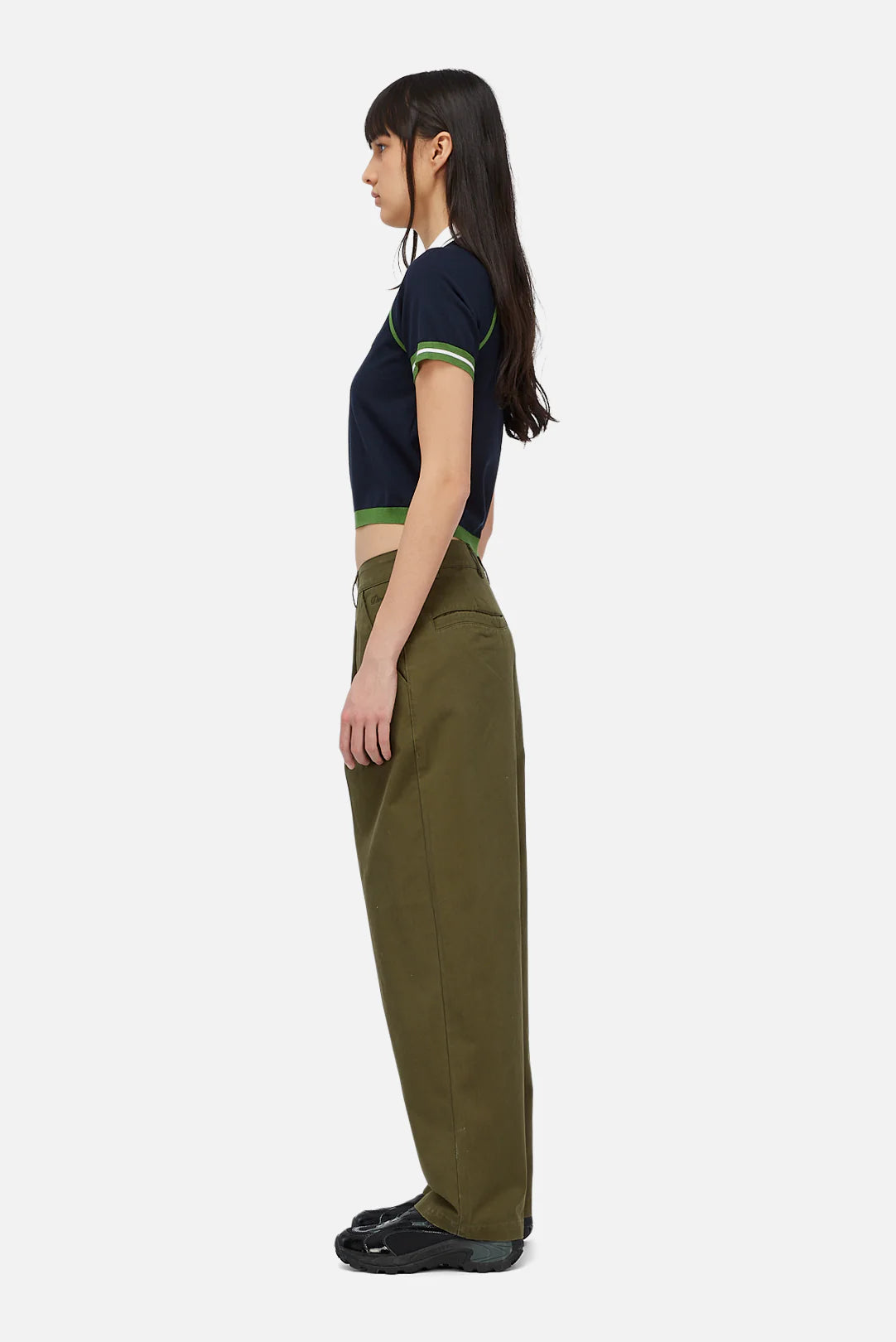 W' Knitted Jersey Navy