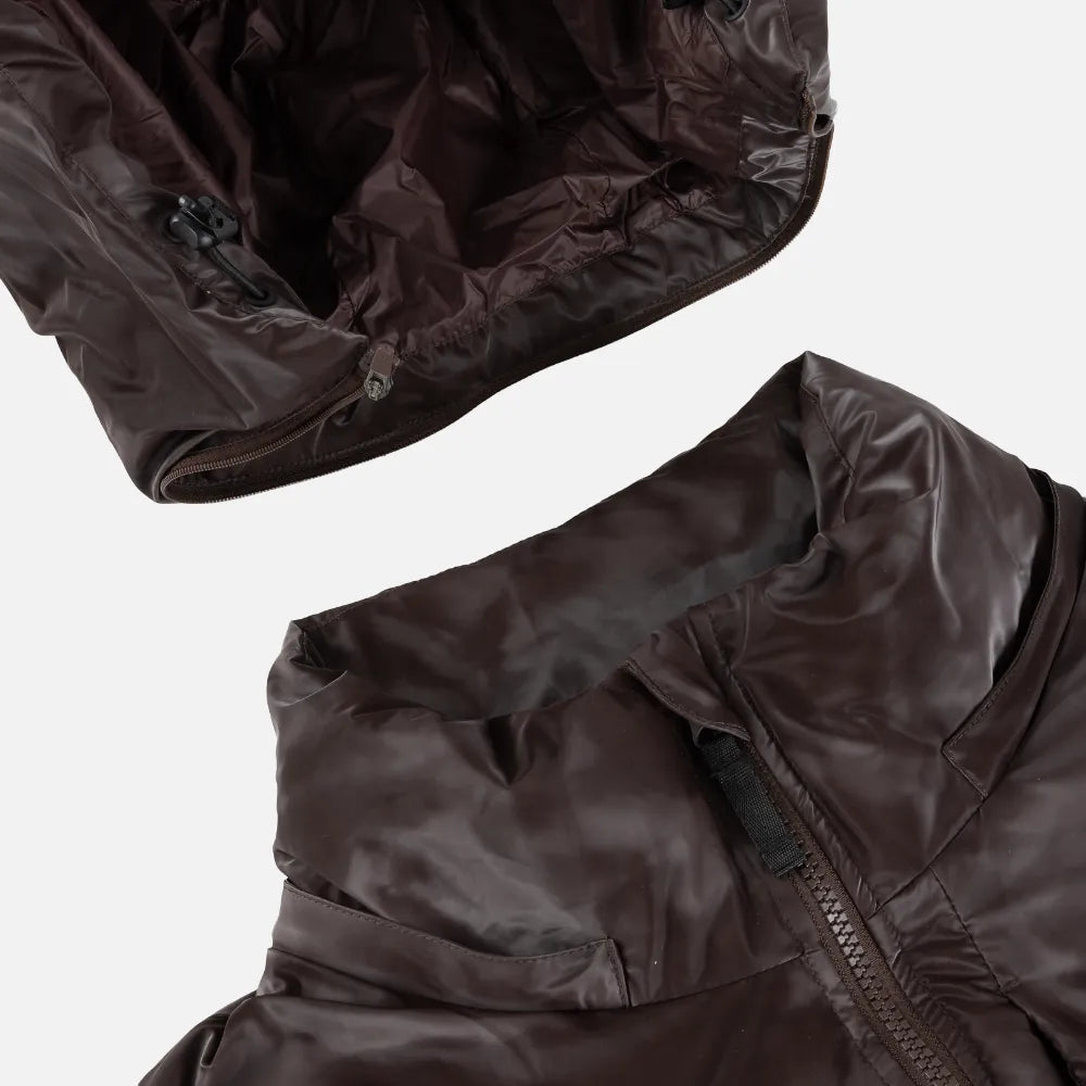 Wavy Puffer Smoke Brown