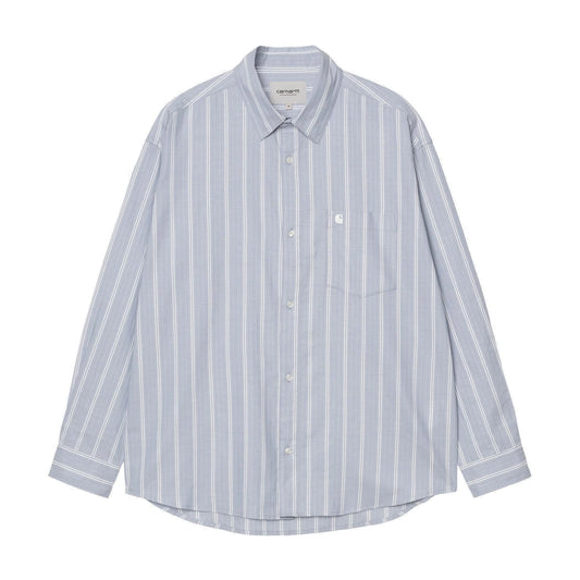 L/S Beale Shirt Beale Stripe, Gentle Blue
