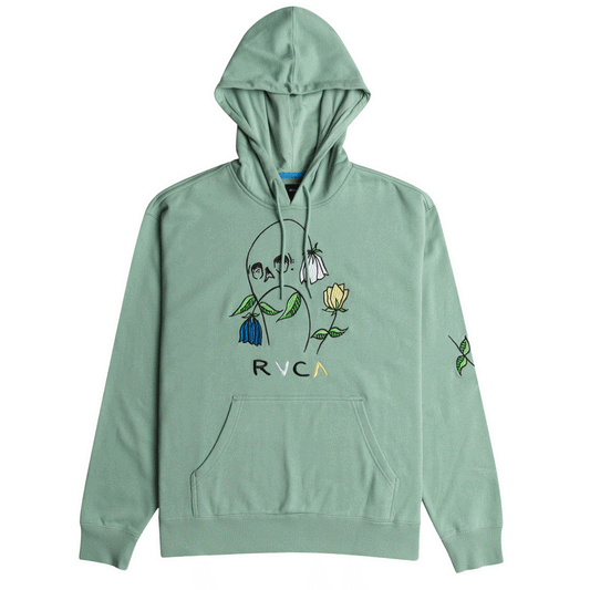 FLOWER SKULL HOODIE