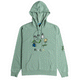 FLOWER SKULL HOODIE