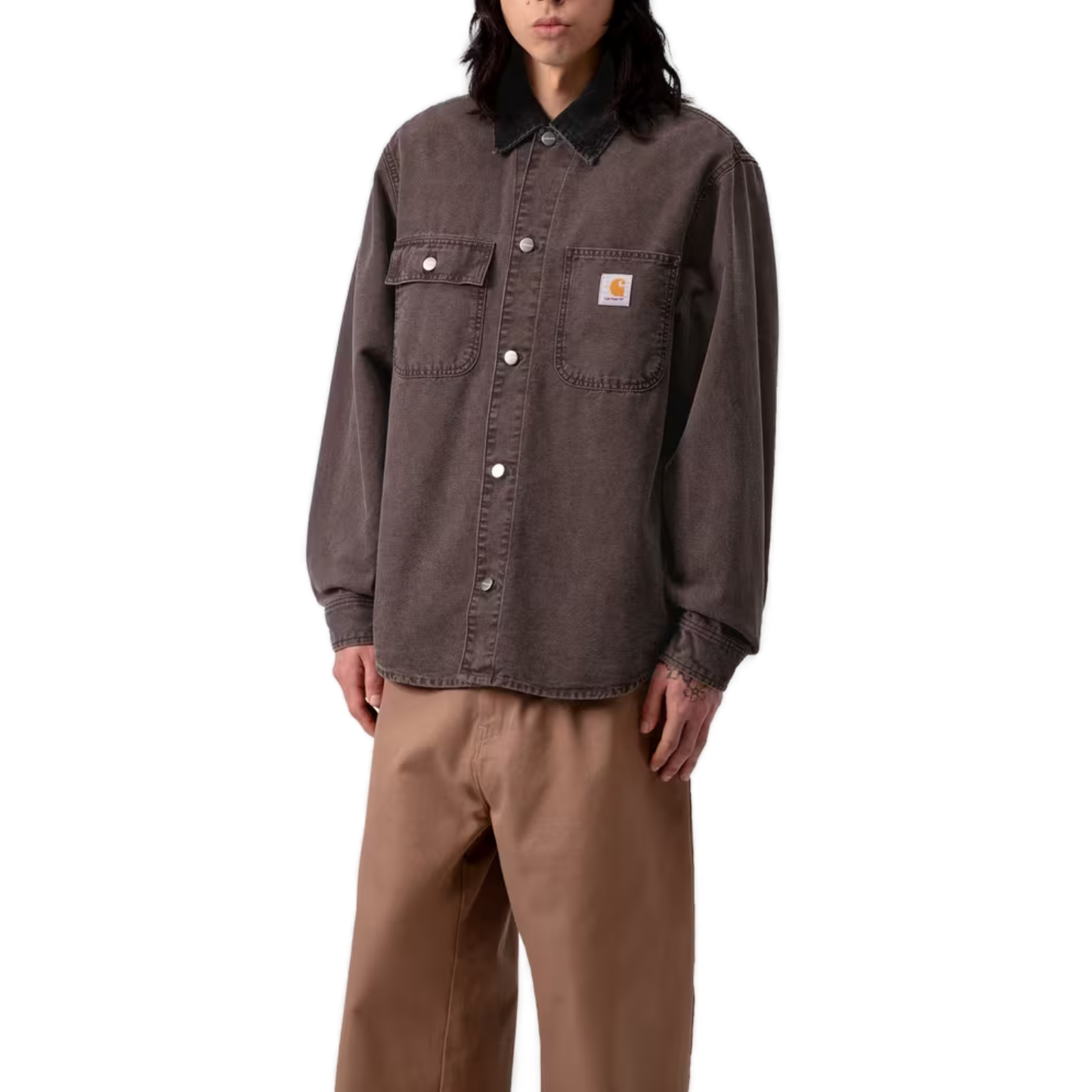 Mitch Shirt Jac Palisander / Black