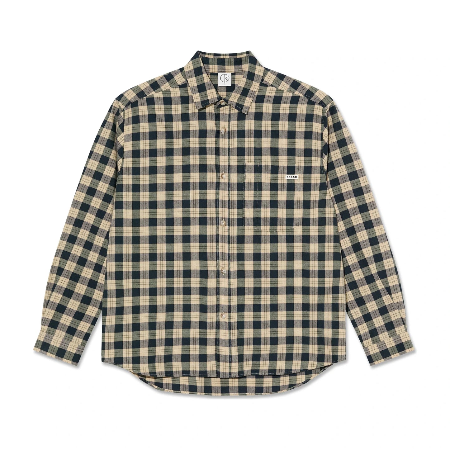 Mitchell LS Shirt Teal/Butter