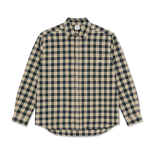 Mitchell LS Shirt Teal/Butter