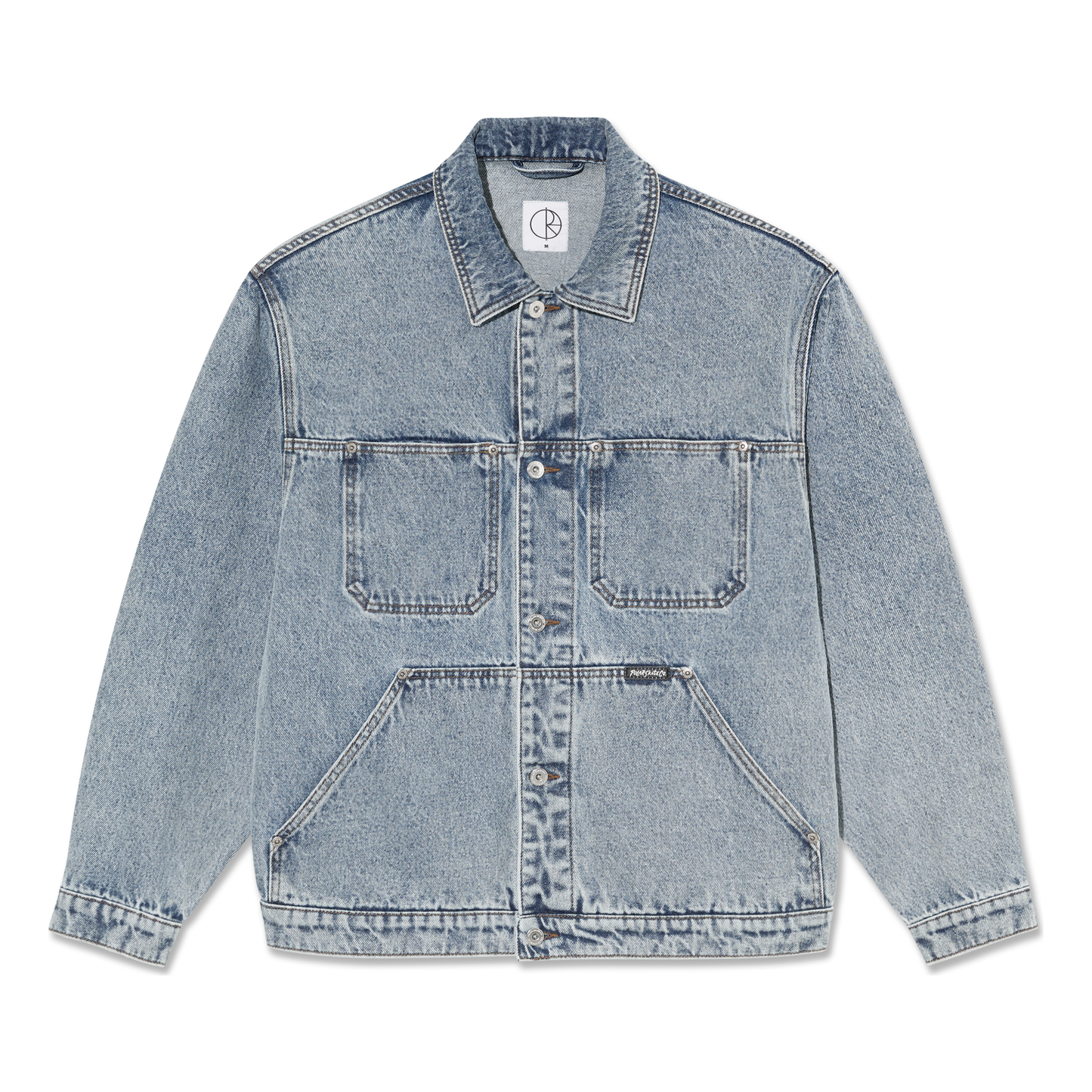 Patrik Jacket Heavy Washed Blue