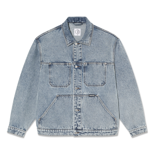 Patrik Jacket Heavy Washed Blue