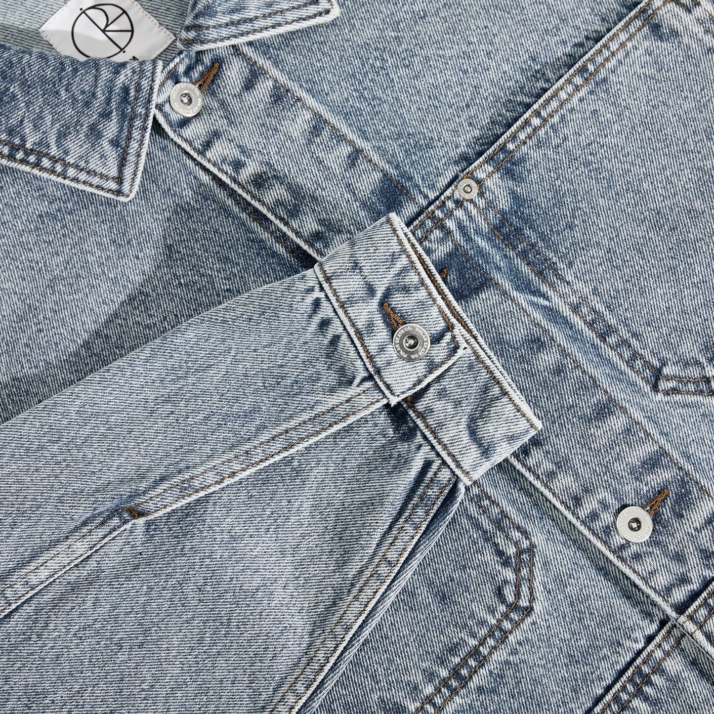 Patrik Jacket Heavy Washed Blue