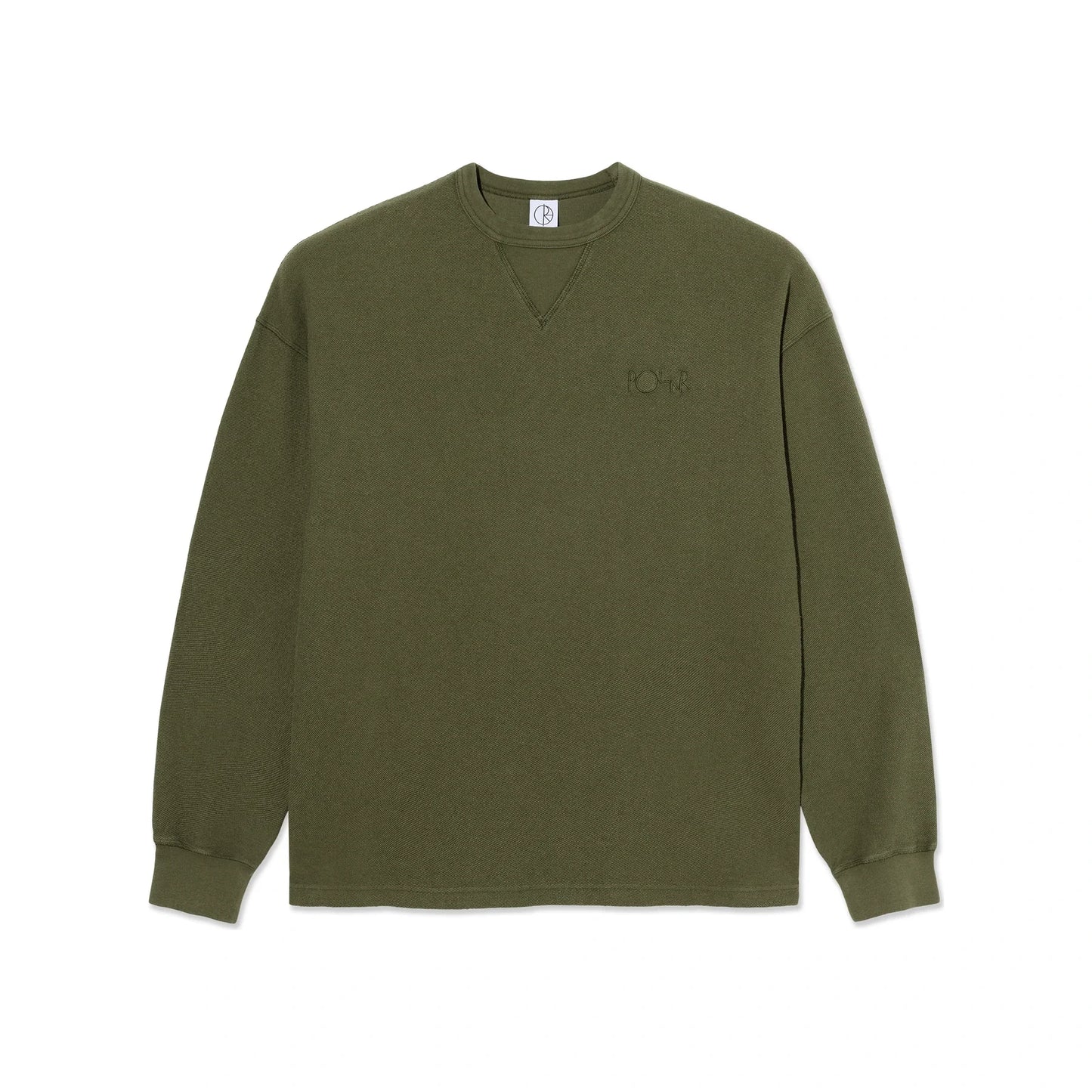 Reversed Sweater Army Green