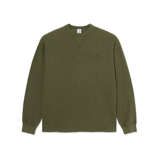 Reversed Sweater Army Green