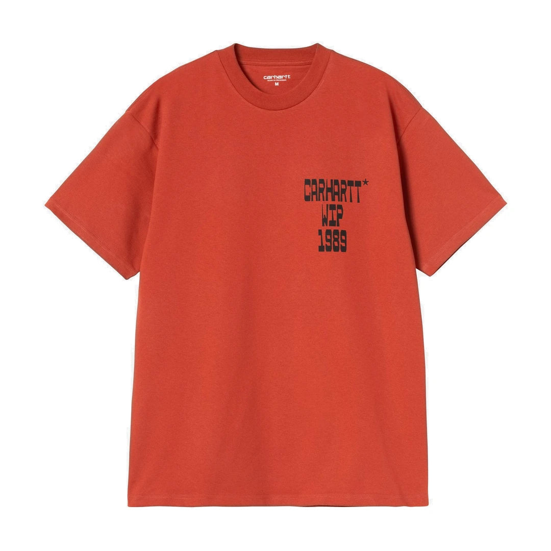 S/S Blocks T-Shirt Oxide Red