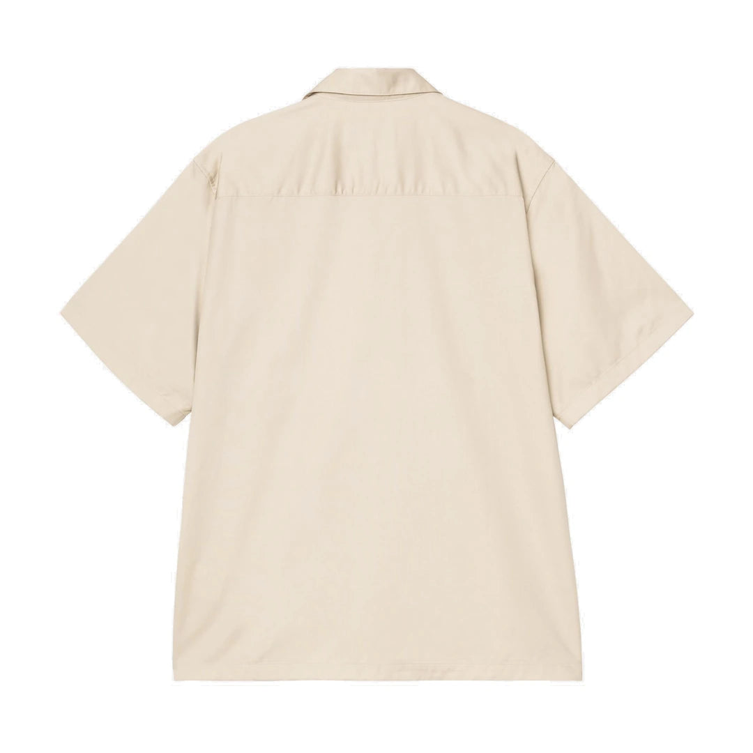 S/S Delray Shirt Stone / White