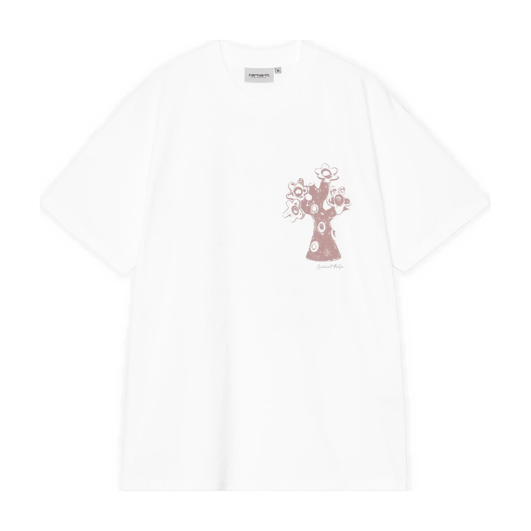 S/S Forma T-Shirt White heavy stone
