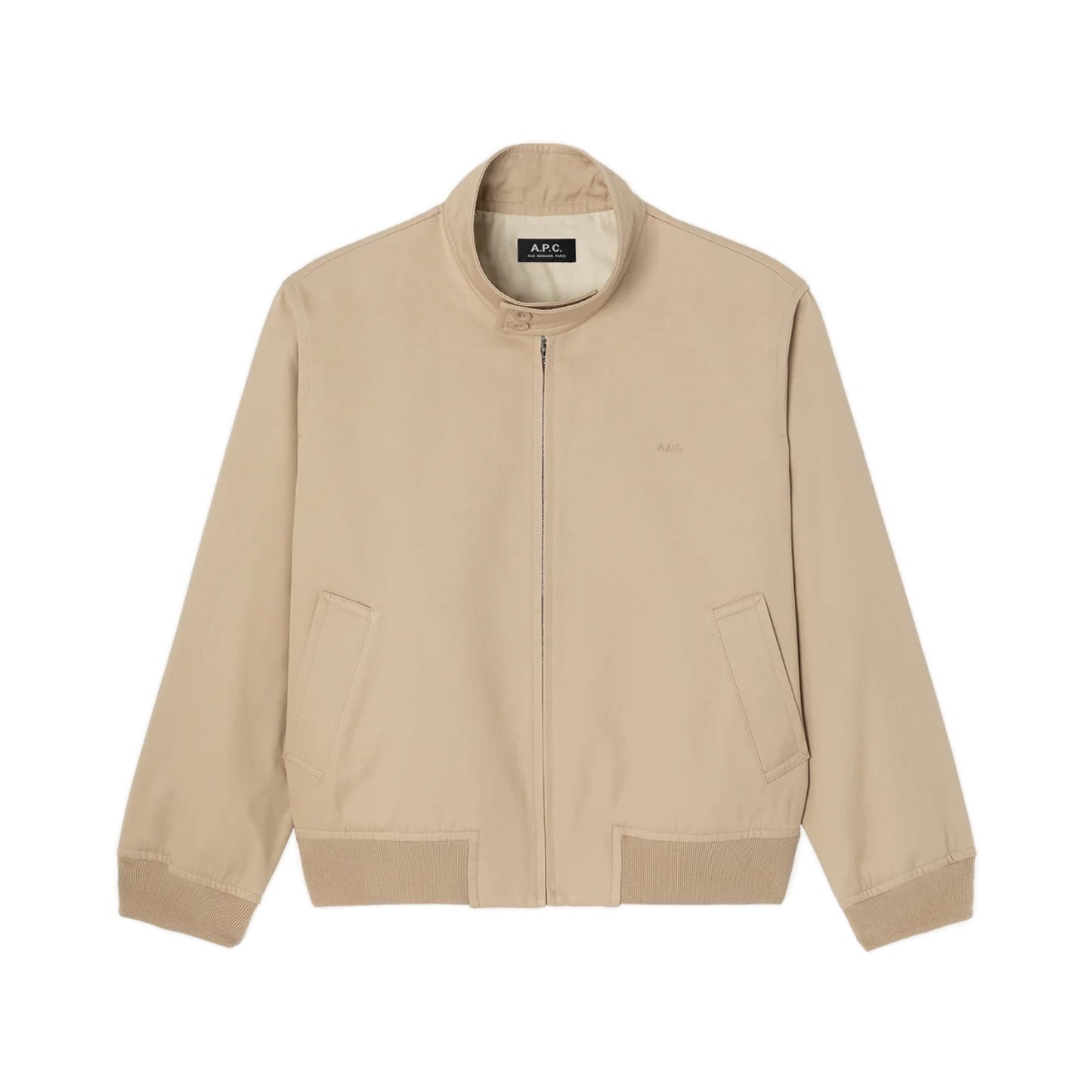 ZIPPED JACKET BEIGE