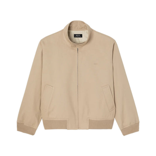 ZIPPED JACKET BEIGE