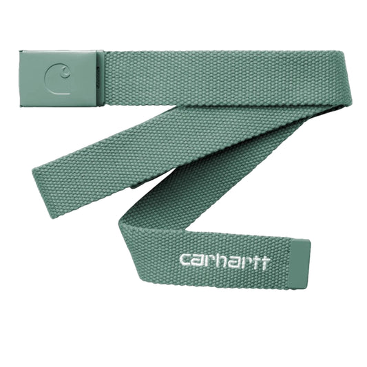 C-Logo Belt Tonal Silver Pine / White