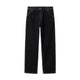 Simple Pant Black Heavy Stone Wash