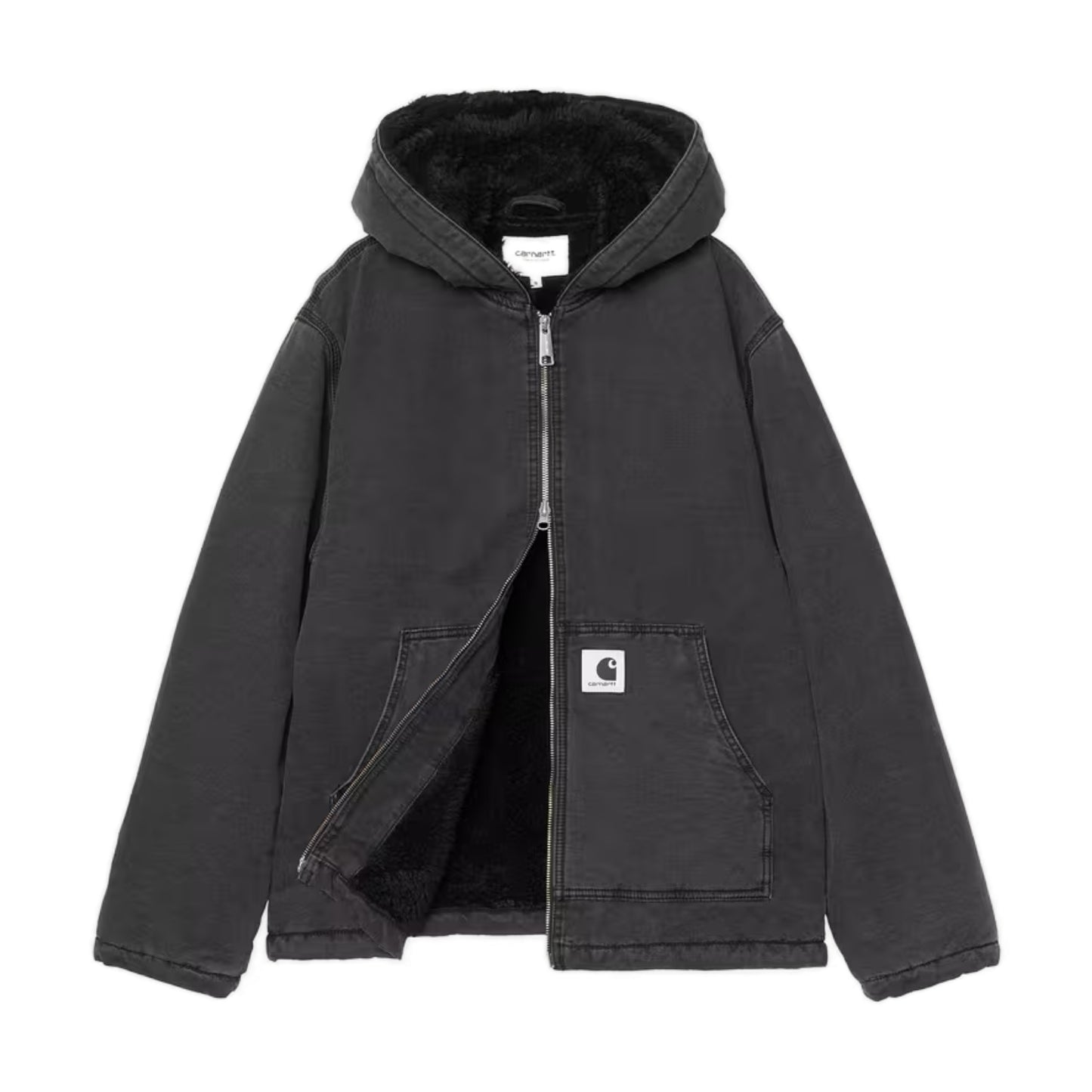 W' Hooded Mitch Jacket Black / Dusky Canvas