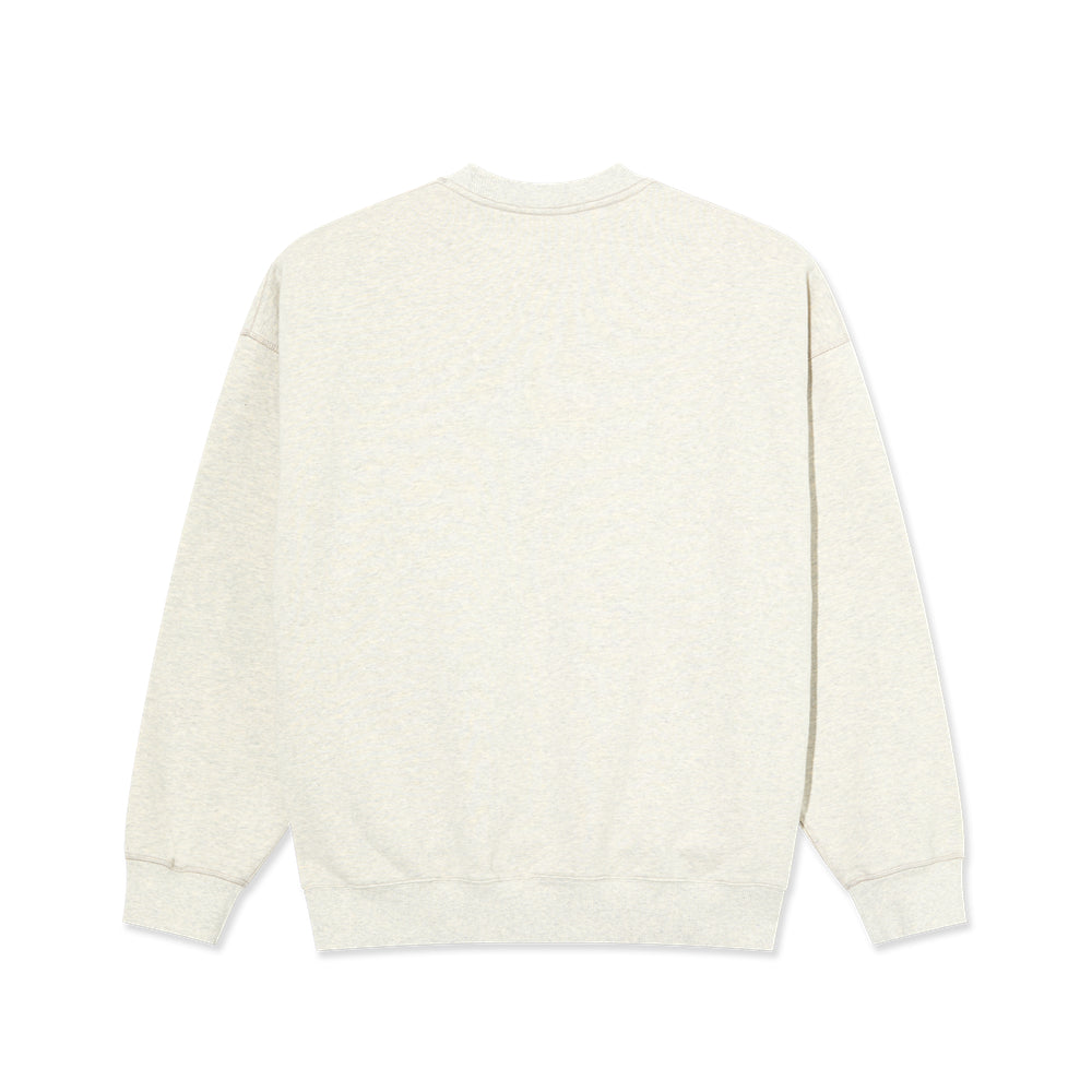 Frankie Crewneck Ivory Grey Melange