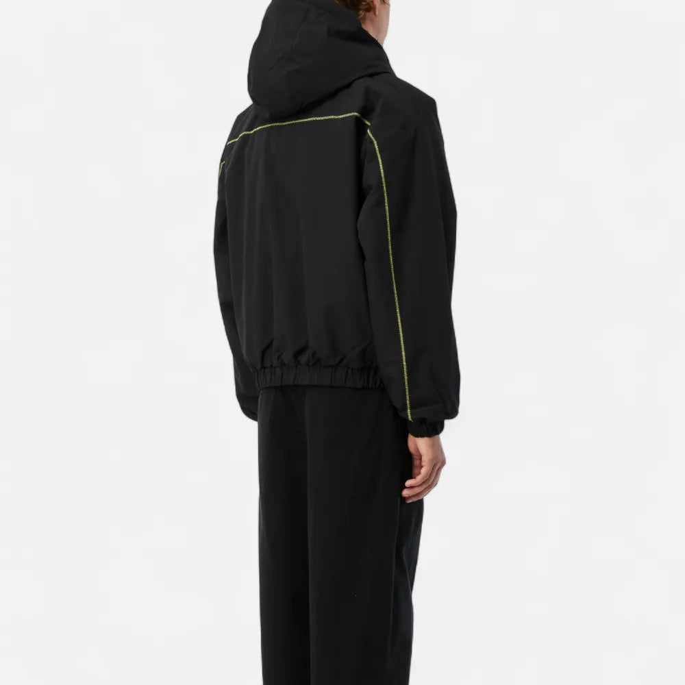 Quilted Ripstop Puffer Black