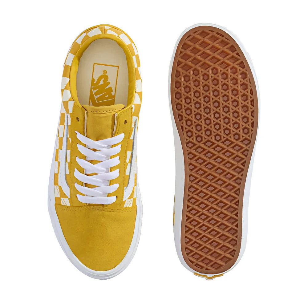 Old Skool – Yellow/Checkerboard