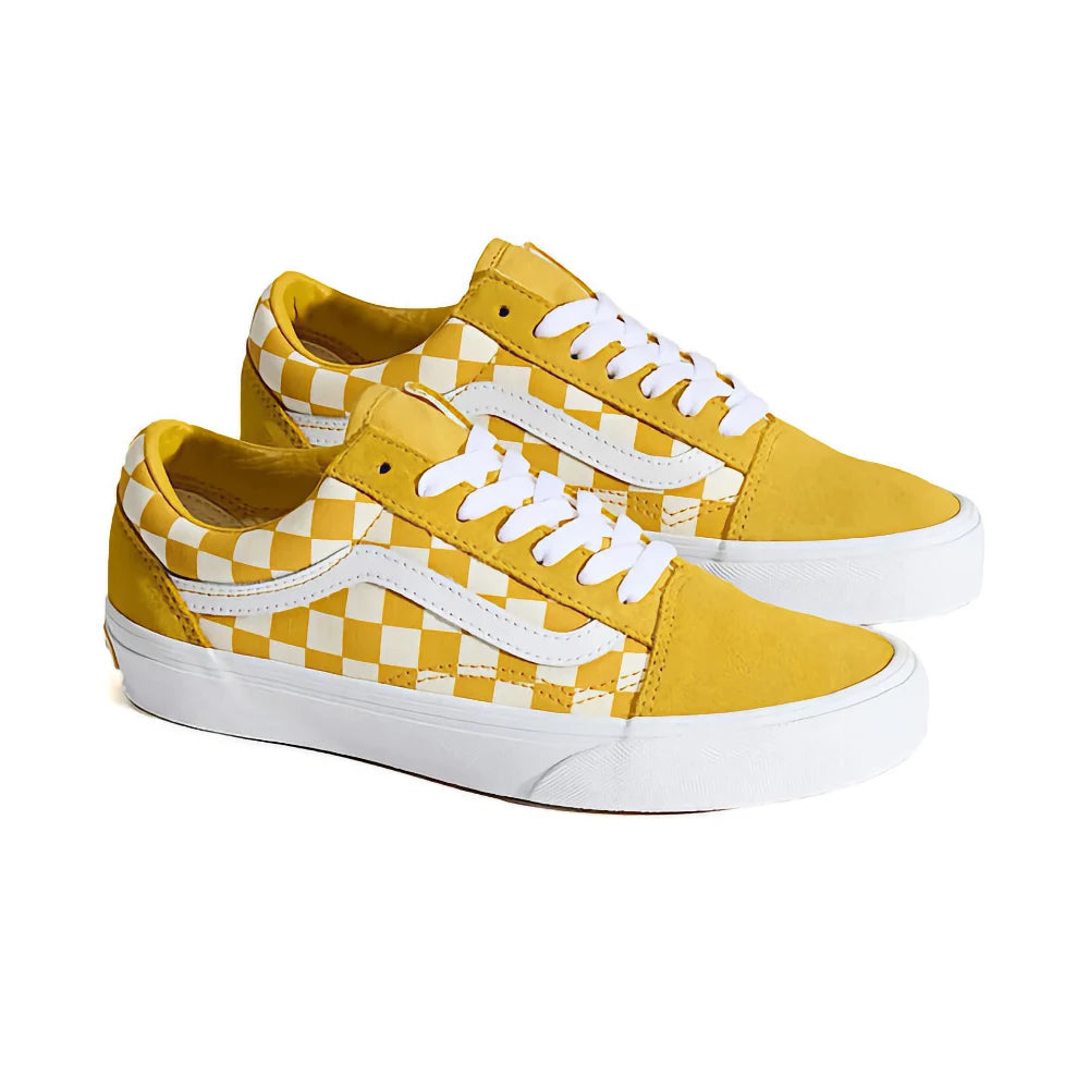 Old Skool – Yellow/Checkerboard